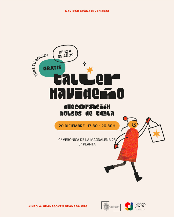 Tardes Navide�as: Taller Decoraci�n Bolsos de Tela. 